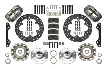 Wilwood DynaPro Lug-Mount Front Dynamic Drag Brake Kits 140-14423-D