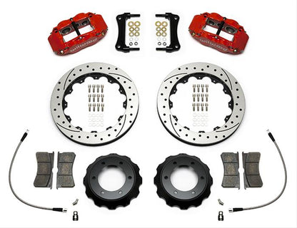 Wilwood Forged Narrow Superlite 6R Big Brake Front Brake Kits 140-14577-DR