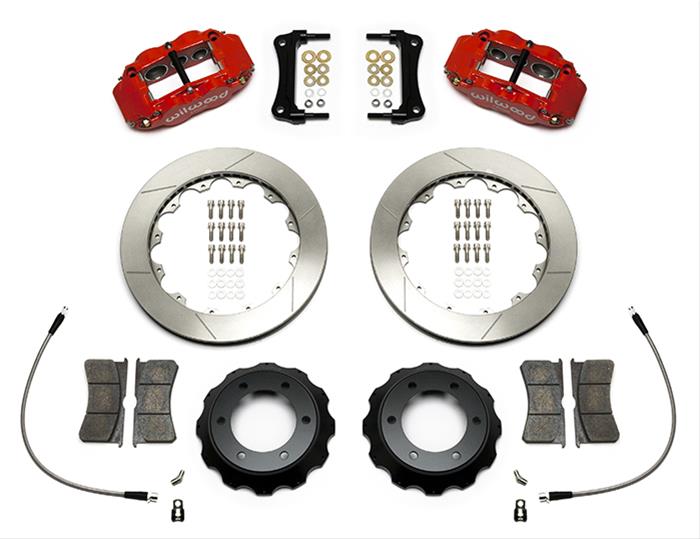 Wilwood Forged Narrow Superlite 6R Big Brake Front Brake Kits 140-14577-R