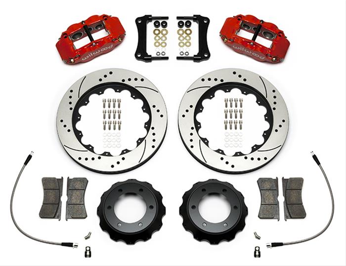 Wilwood Forged Narrow Superlite 6R Big Brake Front Brake Kits 140-14578-DR