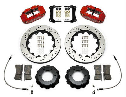 Wilwood Forged Narrow Superlite 6R Big Brake Front Brake Kits 140-14578-DR