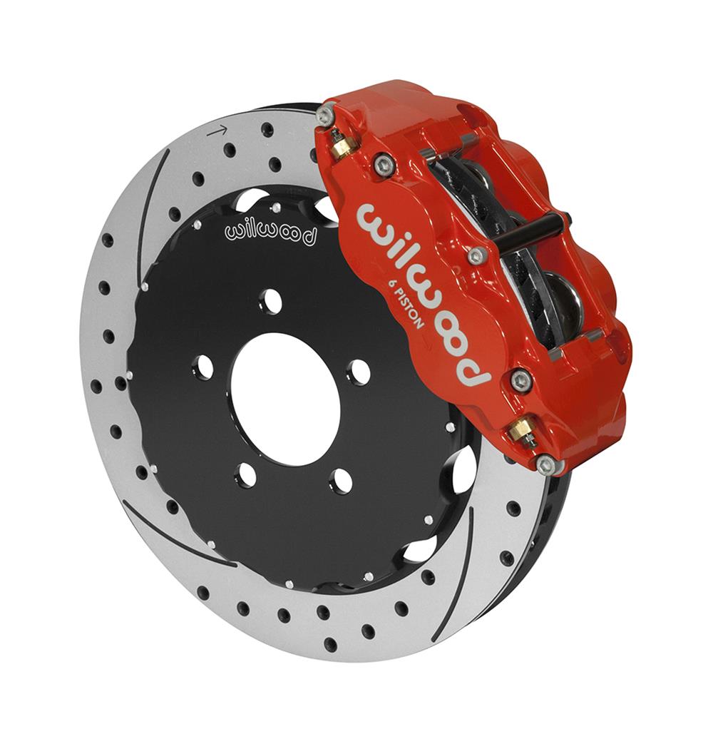 Wilwood Forged Narrow Superlite 6R Big Brake Front Brake Kits 140-14680-DR