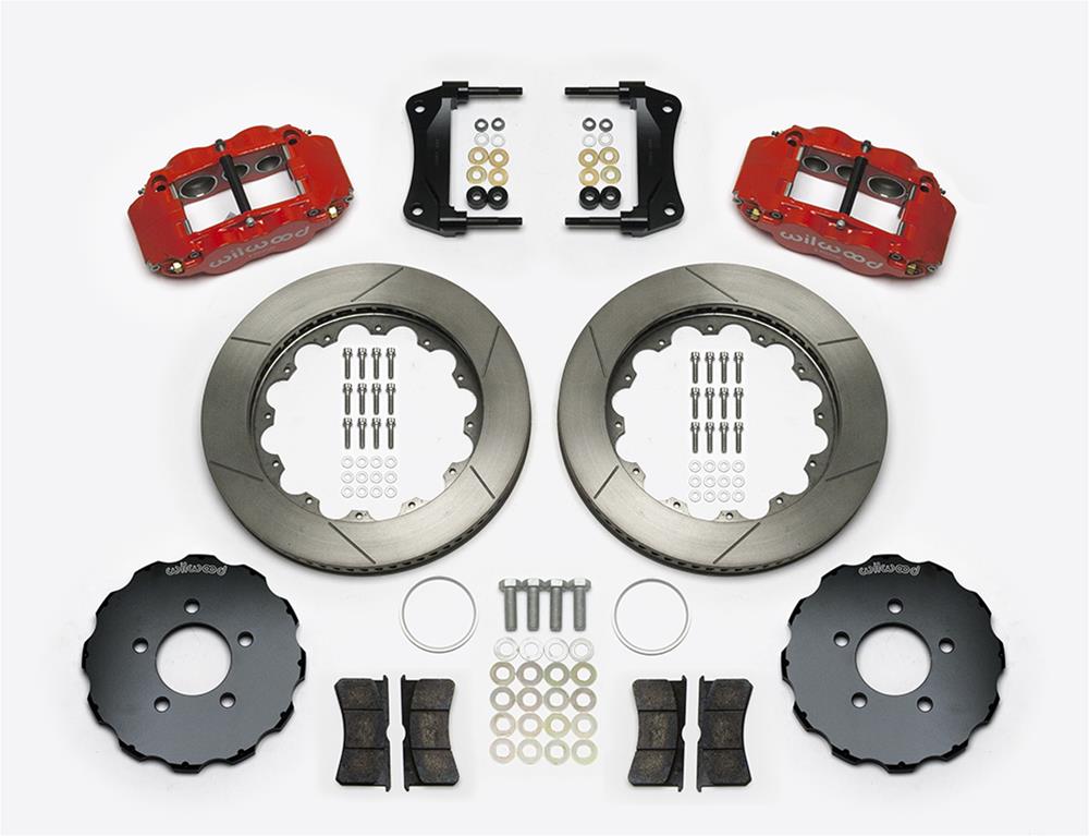 Wilwood Forged Narrow Superlite 6R Big Brake Front Brake Kits 140-14681-R