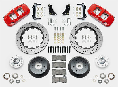 Wilwood AERO6 Big Brake Front Brake Kits 140-14842-DR