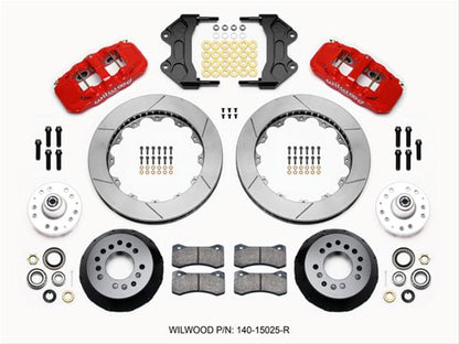 Wilwood AERO6 Big Brake Front Brake Kits 140-15025-R
