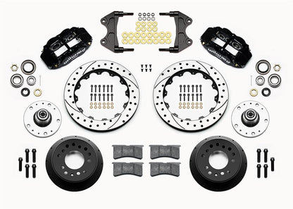 Wilwood Forged Narrow Superlite 6R Big Brake Front Brake Kits 140-15155-D