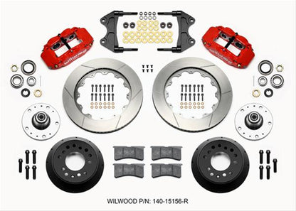 Wilwood Forged Narrow Superlite 6R Big Brake Front Brake Kits 140-15156-R