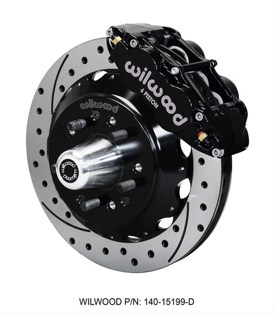 Wilwood Forged Narrow Superlite 6R Big Brake Front Brake Kits 140-15199-D