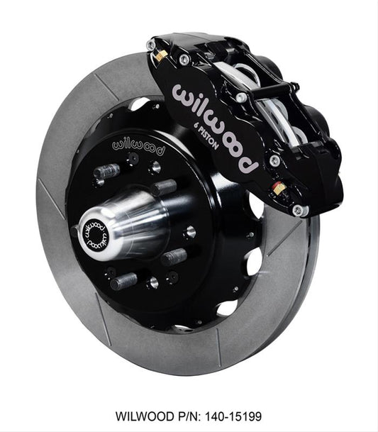 Wilwood Forged Narrow Superlite 6R Big Brake Front Brake Kits 140-15199