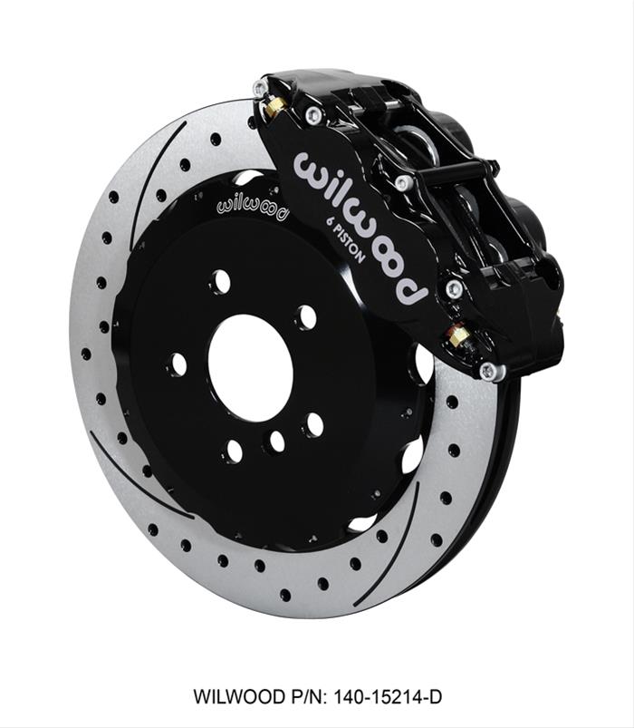 Wilwood Forged Narrow Superlite 6R Big Brake Front Brake Kits 140-15214-D