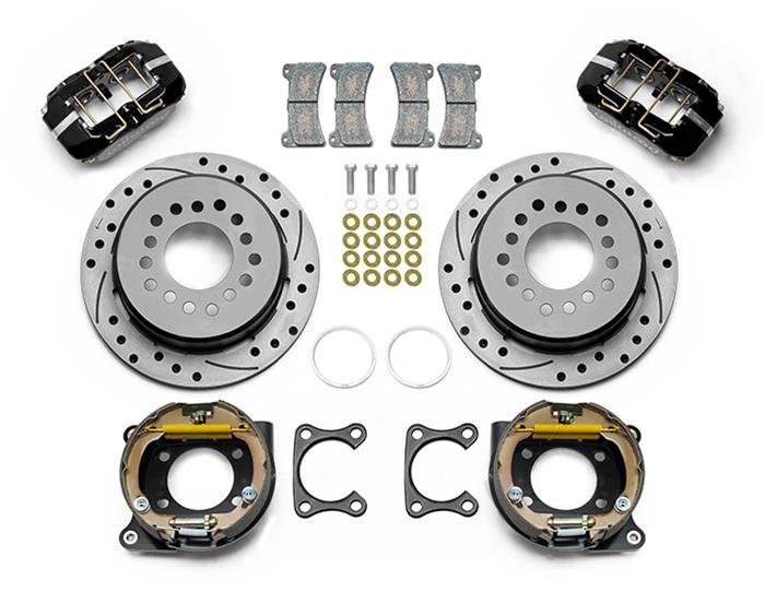 Wilwood Forged DynaPro Low-Profile Dust Seal Rear Parking Brake Kits 140-15601-D