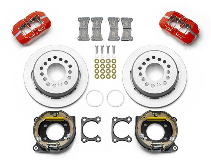 Wilwood Forged DynaPro Low-Profile Dust Seal Rear Parking Brake Kits 140-15601-R