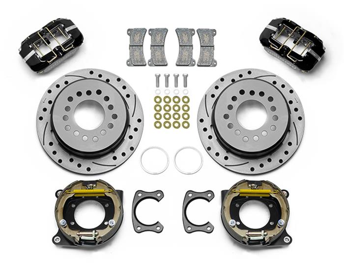 Wilwood Forged DynaPro Low-Profile Dust Seal Rear Parking Brake Kits 140-15602-D