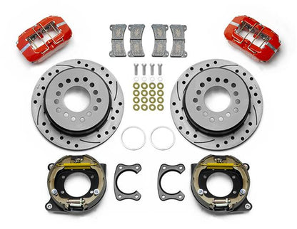 Wilwood Forged DynaPro Low-Profile Dust Seal Rear Parking Brake Kits 140-15602-DR