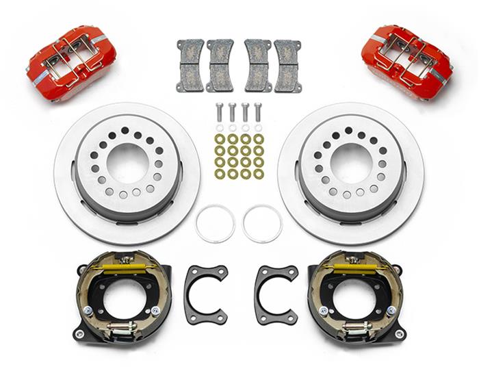 Wilwood Forged DynaPro Low-Profile Dust Seal Rear Parking Brake Kits 140-15602-R