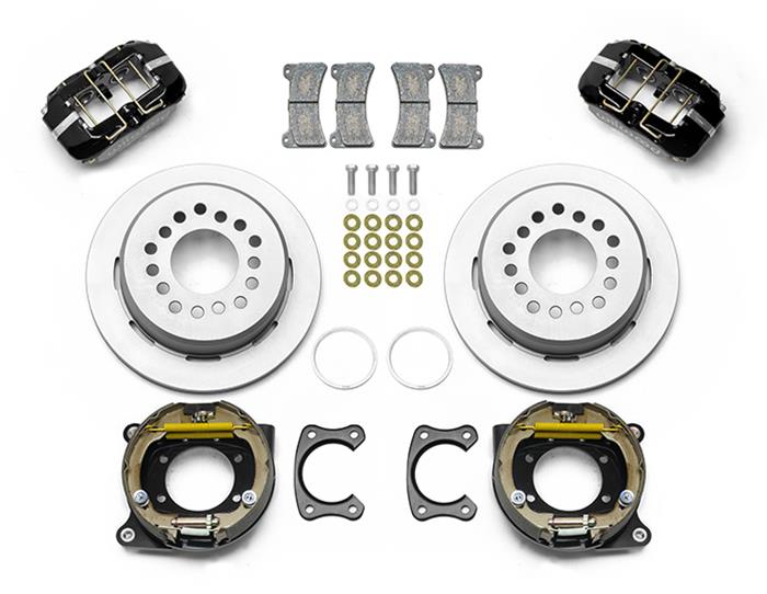 Wilwood Forged DynaPro Low-Profile Dust Seal Rear Parking Brake Kits 140-15602