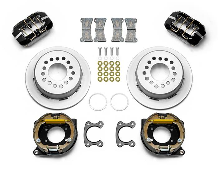 Wilwood Forged DynaPro Low-Profile Dust Seal Rear Parking Brake Kits 140-15603