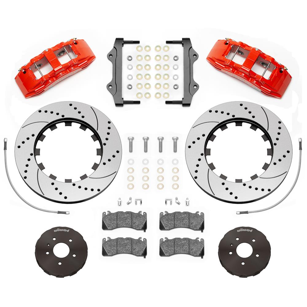 Wilwood SX6R Big Brake Dynamic Front Brake Kits 140-15743-DR
