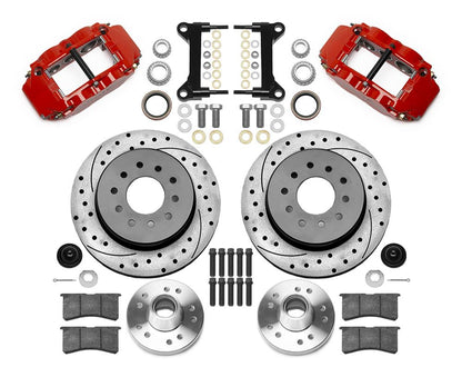 Wilwood Forged Narrow Superlite 6R Big Brake Front Brake Kits 140-15948-DR