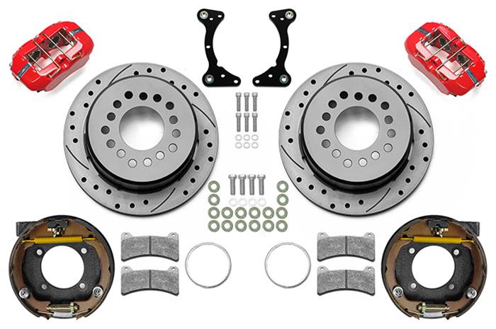 Wilwood Forged DynaPro Low-Profile Rear Parking Brake Kits 140-16444-DR