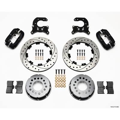 Wilwood Forged Dynalite Pro Series Rear Disc Brake Kits 140-2113-BD