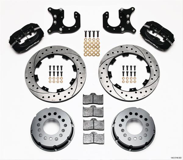 Wilwood Forged Dynalite Pro Series Rear Disc Brake Kits 140-5746-BD