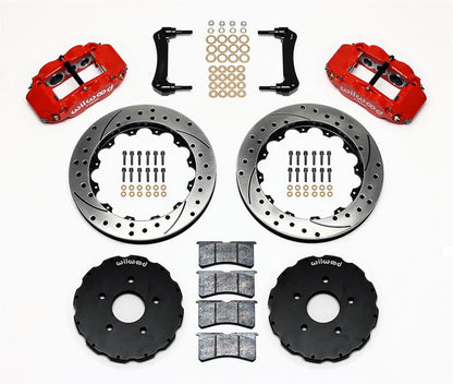 Wilwood Forged Narrow Superlite 6R Big Brake Front Brake Kits 140-8921-DR
