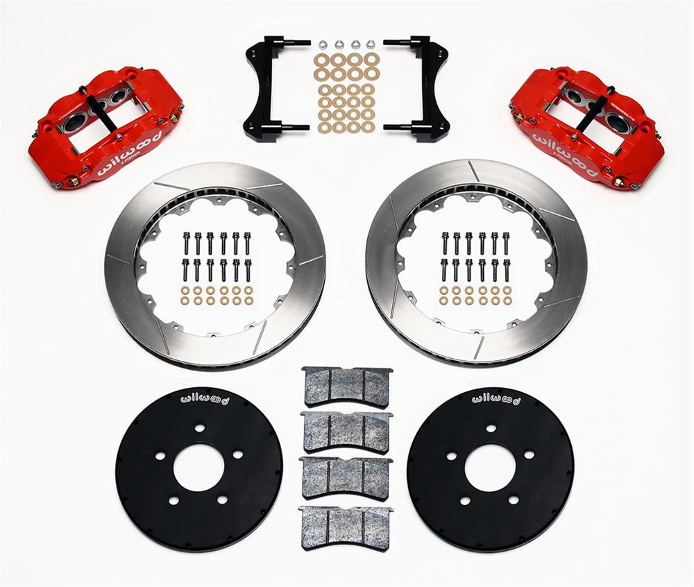 Wilwood Forged Narrow Superlite 6R Big Brake Front Brake Kits 140-9107-R