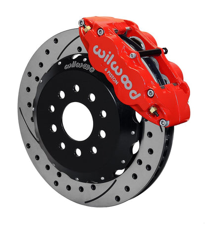 Wilwood Forged Narrow Superlite 6R Big Brake Front Brake Kits 140-9117-DR