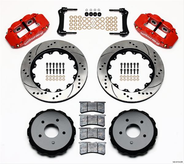 Wilwood Forged Narrow Superlite 4R Big Brake Rear Parking Brake Kits 140-9119-DR