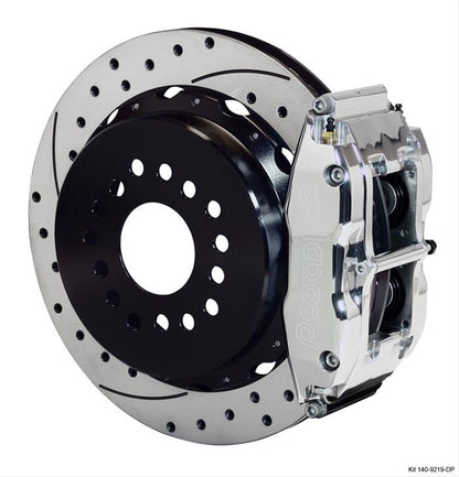 Wilwood Forged Narrow Superlite 4R Big Brake Rear Parking Brake Kits 140-9219-DP