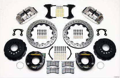 Wilwood Forged Narrow Superlite 4R Big Brake Rear Parking Brake Kits 140-9219-DP