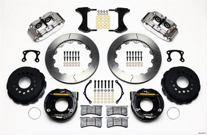 Wilwood Forged Narrow Superlite 4R Big Brake Rear Parking Brake Kits 140-9219-P