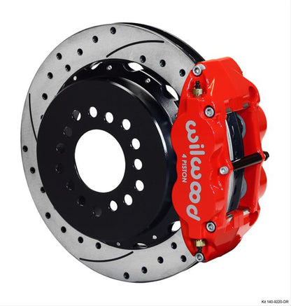 Wilwood Forged Narrow Superlite 4R Big Brake Rear Parking Brake Kits 140-9220-DR