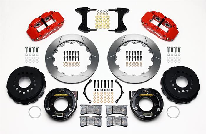 Wilwood Forged Narrow Superlite 4R Big Brake Rear Parking Brake Kits 140-9221-R