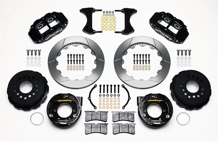 Wilwood Forged Narrow Superlite 4R Big Brake Rear Parking Brake Kits 140-9221