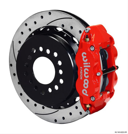 Wilwood Forged Narrow Superlite 4R Big Brake Rear Parking Brake Kits 140-9222-DR