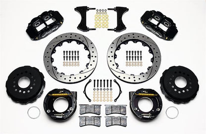 Wilwood Forged Narrow Superlite 4R Big Brake Rear Parking Brake Kits 140-9223-D
