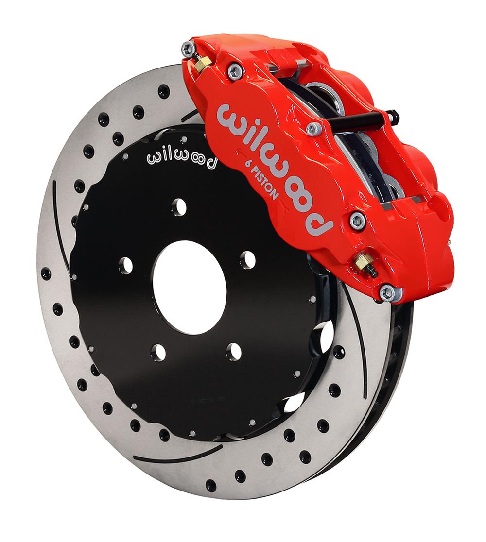 Wilwood Forged Narrow Superlite 6R Big Brake Front Brake Kits 140-9285-DR