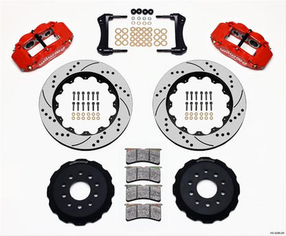 Wilwood Forged Narrow Superlite 6R Big Brake Front Brake Kits 140-9298-DR