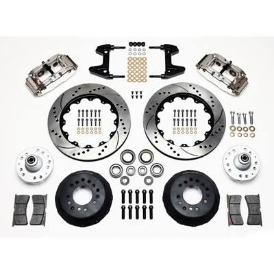 Wilwood Forged Narrow Superlite 6R Big Brake Front Brake Kits 140-9802-DP