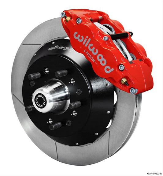 Wilwood Forged Narrow Superlite 6R Big Brake Front Brake Kits 140-9803-R