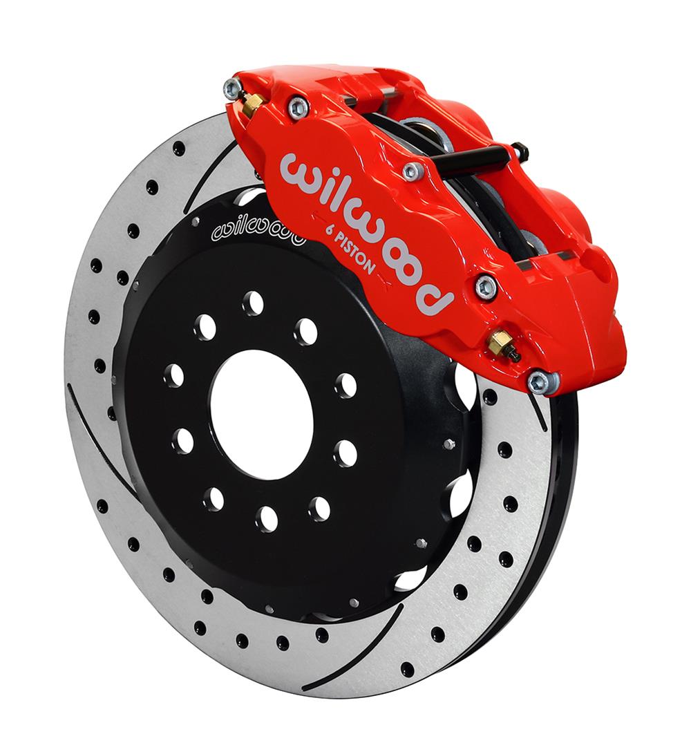 Wilwood Forged Narrow Superlite 6R Big Brake Front Brake Kits 140-9833-DR