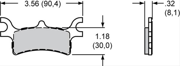 Wilwood Sintered Metallic Brake Pads 150-7192K