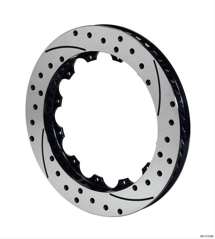 Wilwood SRP Drilled Performance Brake Rotors 160-9762-BK