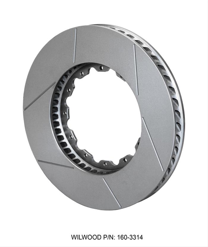 Wilwood GT Series Curved Vane Rotors 160-3314