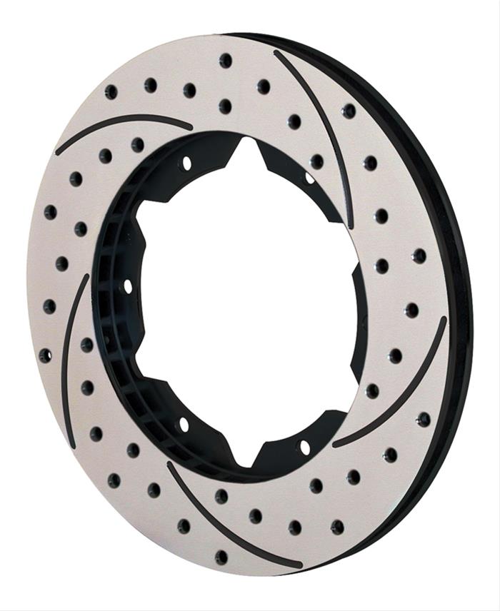 Wilwood SRP Drilled Performance Brake Rotors 160-9250-BK