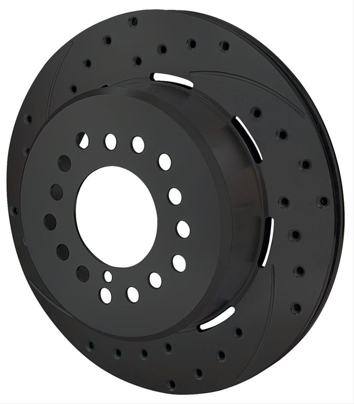 Wilwood SRP Drilled Performance Brake Rotors 160-9814-BK