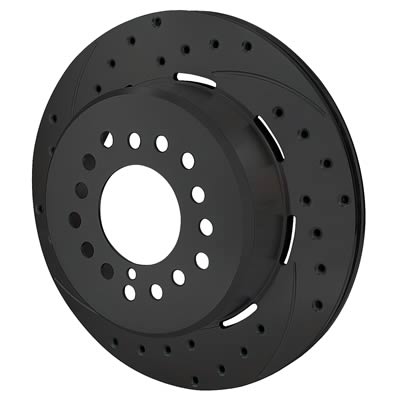 Wilwood SRP Drilled Performance Brake Rotors 160-9989-BK