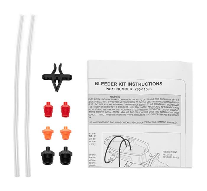 Wilwood Master Cylinder Bleeding Kits 260-11593